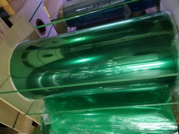 Producent Dostawca Chiny Cena Rolka folii poliestrowej Green Pet Mylar